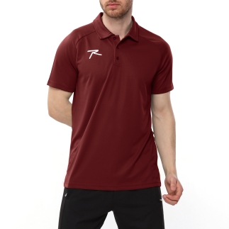 Unisex Polo T-Shirt CERES BORDO - BÜYÜK BEDEN (1)