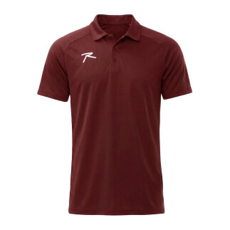 Unisex Polo T-Shirt CERES BORDO - BÜYÜK BEDEN