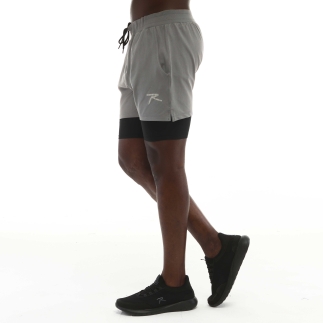 Unisex Şort PAN GRİ - RARU (1)