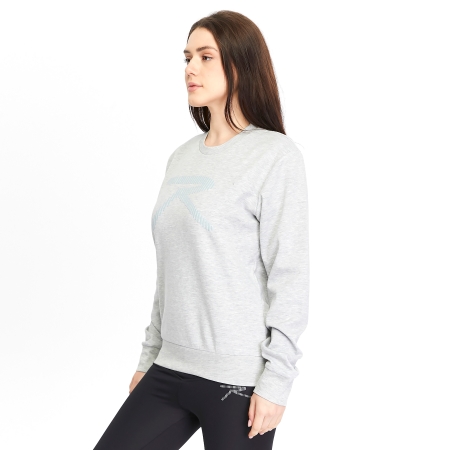 Unisex Sweatshirt SATURO GRİ MELANJ - 4