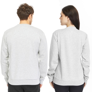 Unisex Sweatshirt SATURO GRİ MELANJ - RARU (1)