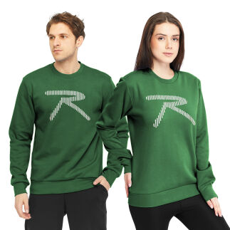 Unisex Sweatshirt SATURO YEŞİL - RARU