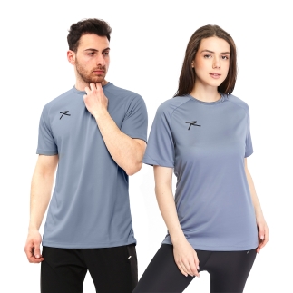 Unisex T-Shirt VELOX GRİ - RARU