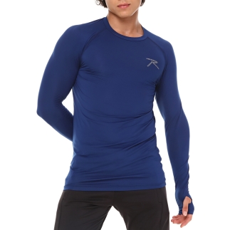 Raru Extra Stretch Baselayer T-Shirt IGNIS Navy Blue - RARU