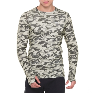 Uzun Kollu T-Shirt EVOCO HAKİ - BÜYÜK BEDEN