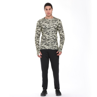 Uzun Kollu T-Shirt EVOCO HAKİ - 4