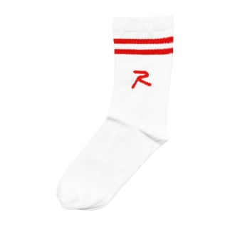 Raru Short Leg Warmers Tennis Socks White - RARU