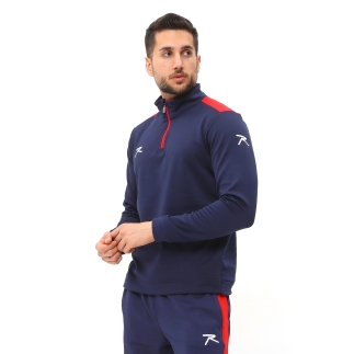 Raru Half-Zip Topwear GRANDO Navy Blue - RARU (1)