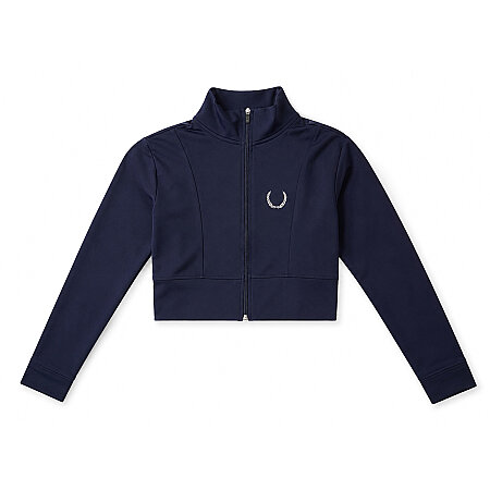 SPQR Dik Yaka Crop MANUS LACİVERT - 1