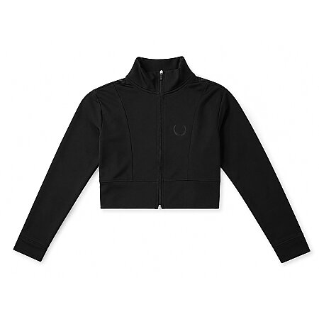 SPQR Dik Yaka Crop MANUS SİYAH - 1