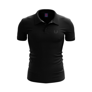 SPQR Polo T-Shirt SANCTUS SİYAH - SPQR