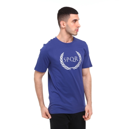 SPQR %100 Pamuk T-Shirt ARES İNDİGO - 3