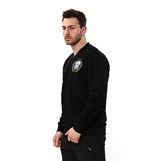 SPQR Baskılı Fermuarlı Sweatshirt AUREUS SİYAH - SPQR (1)